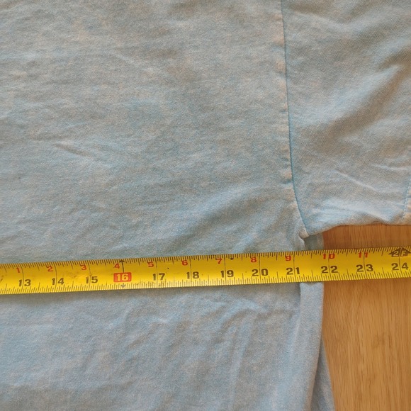 Nirvana In Utero Graphic T-Shirt Blue Mineral Wash Plus Size 1X Angel Tee - Picture 4 of 5